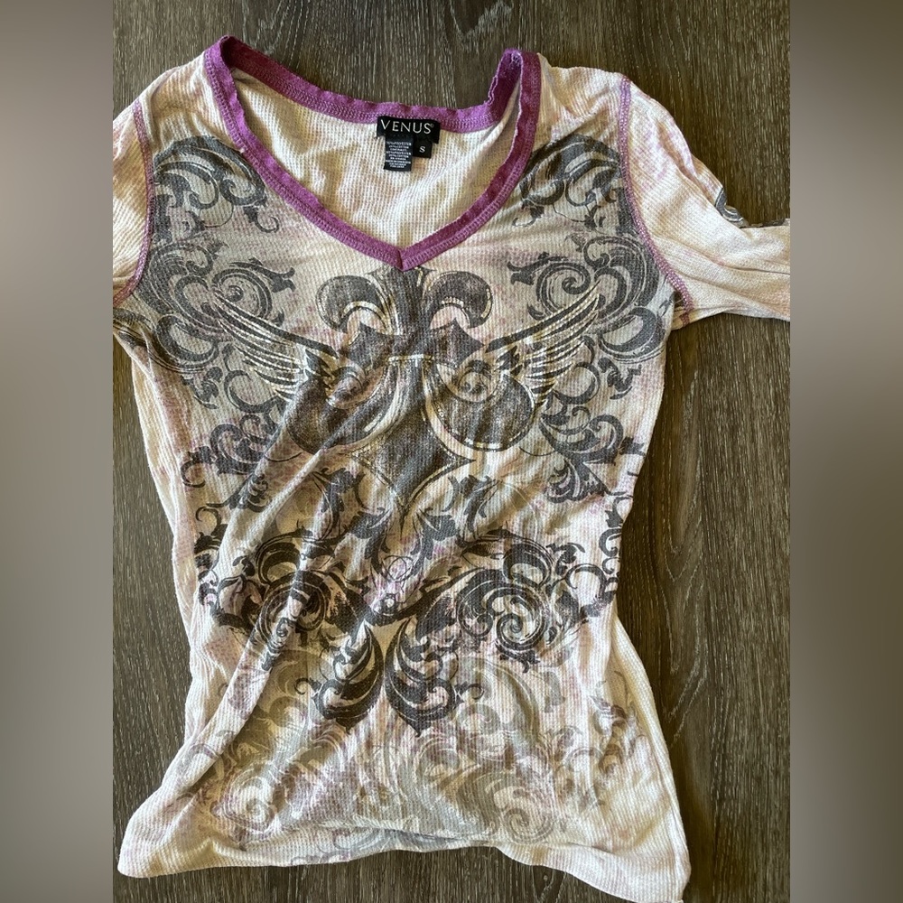 Y2k long sleeve top